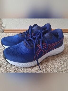 Asics Gel Excite Women's Size 9 Shoes Blue Pink Sneakers Amplifoam 1012B182